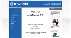 Desktop Screenshot of apexkiwanis.org